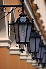 Stare Miasto - Lampiony z perspektywy