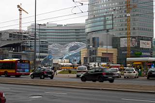 WAWA - Zlote Tarasy w budowie