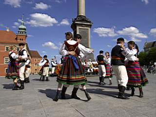 Plac Zamkowy - Folklor